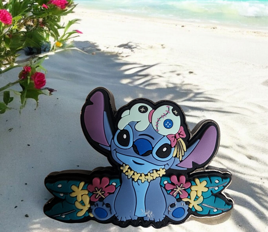 Loungefly Disney Stitch and Angel Vacation Tropical Scented Mystery Pins