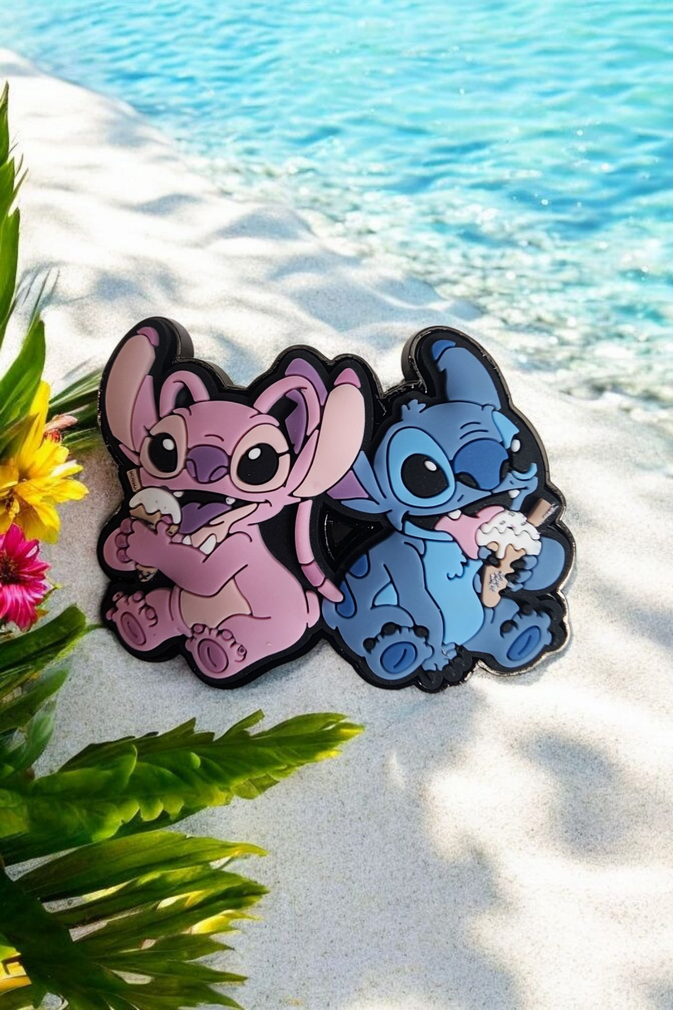 Loungefly Disney Stitch and Angel Vacation Tropical Scented Mystery Pins