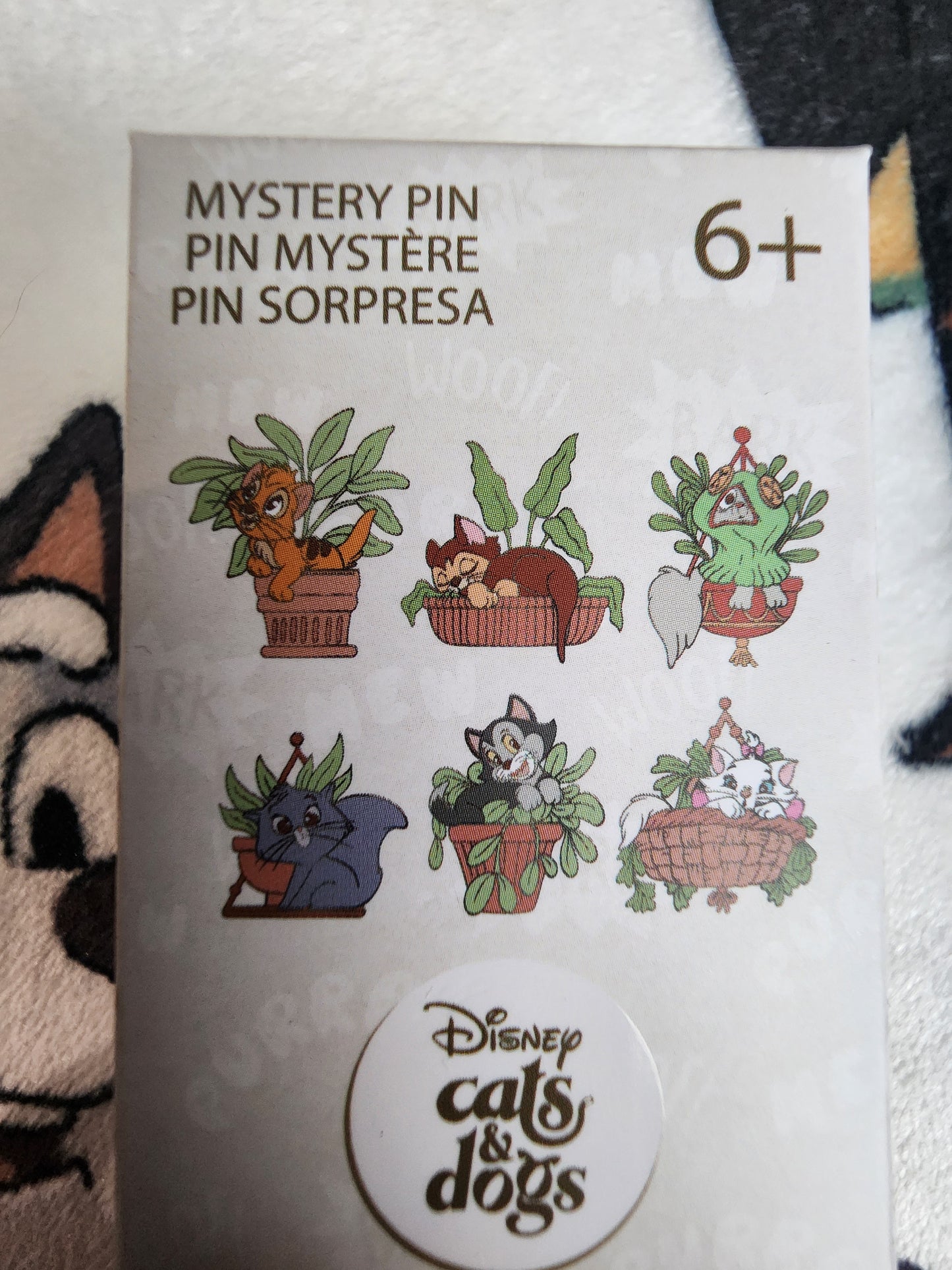 Loungefly Disney Cats Plants Mystery Pins