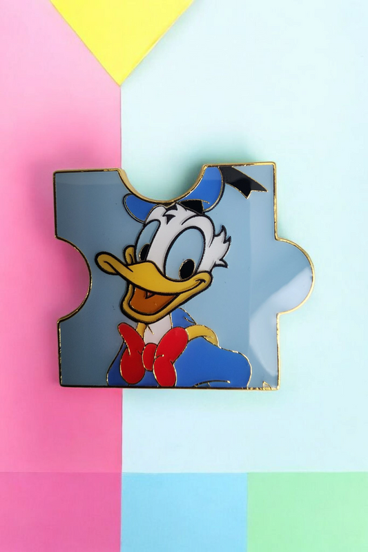 Loungefly Disney Mickey and Friends Portrait Puzzle Pieces Mystery Pins