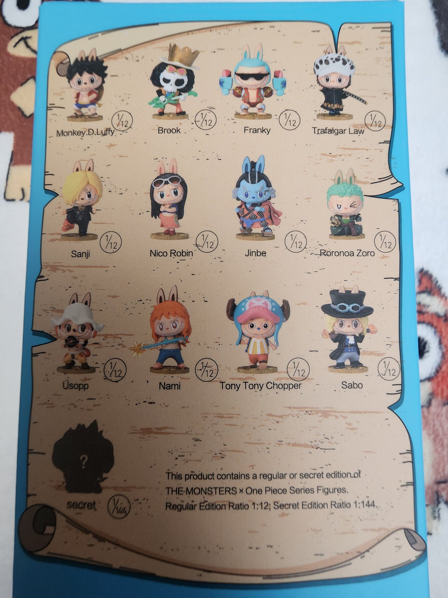 Pop Mart The Monsters One Piece Mystery Figures