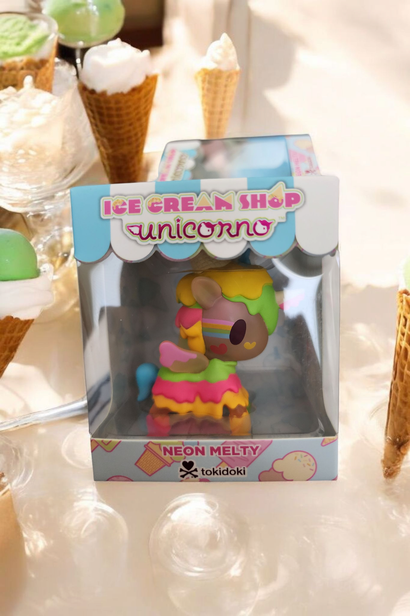 Tokidoki Unicorno Ice Cream Shop - Neon Melty Special Edition