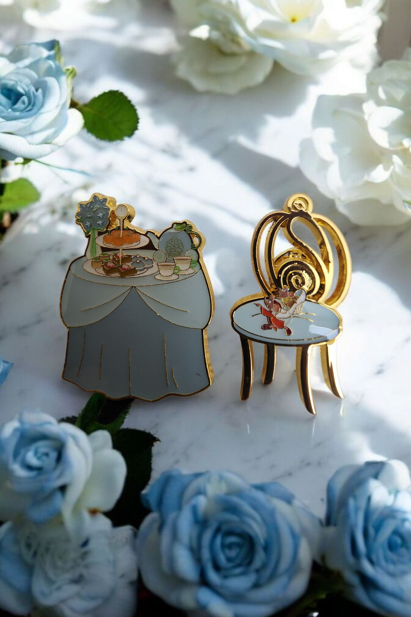 Loungefly Disney Princess and Sidekicks Tea Party Mystery Pins
