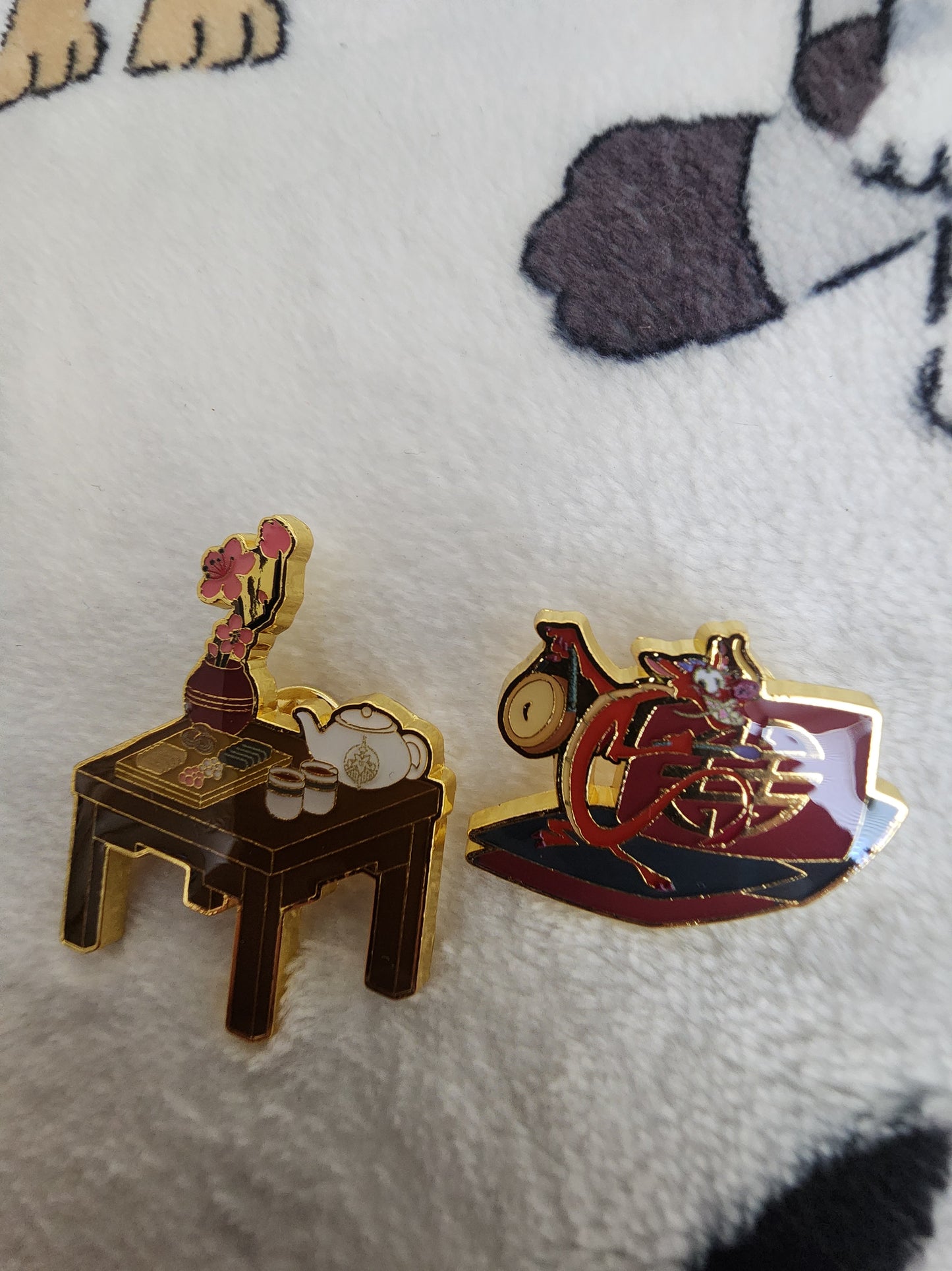 Loungefly Disney Princess and Sidekicks Tea Party Mystery Pins