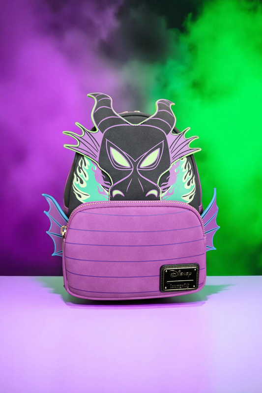 Loungefly Disney Malifacent Dragon Cosplay Exclusive Backpack
