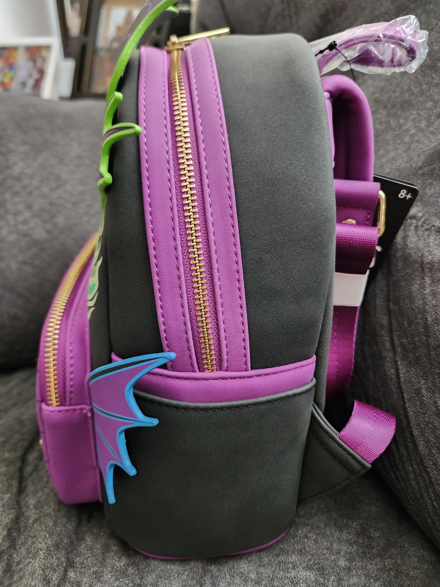 Loungefly Disney Malifacent Dragon Cosplay Exclusive Backpack