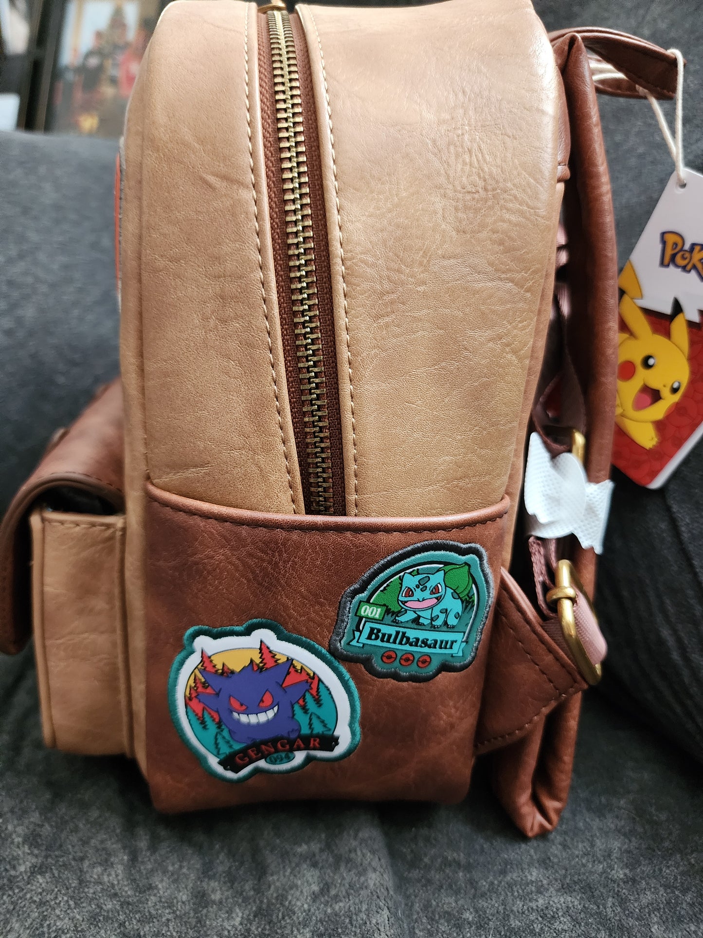 Loungefly Pokemon Camping Patches Exclusive Backpack