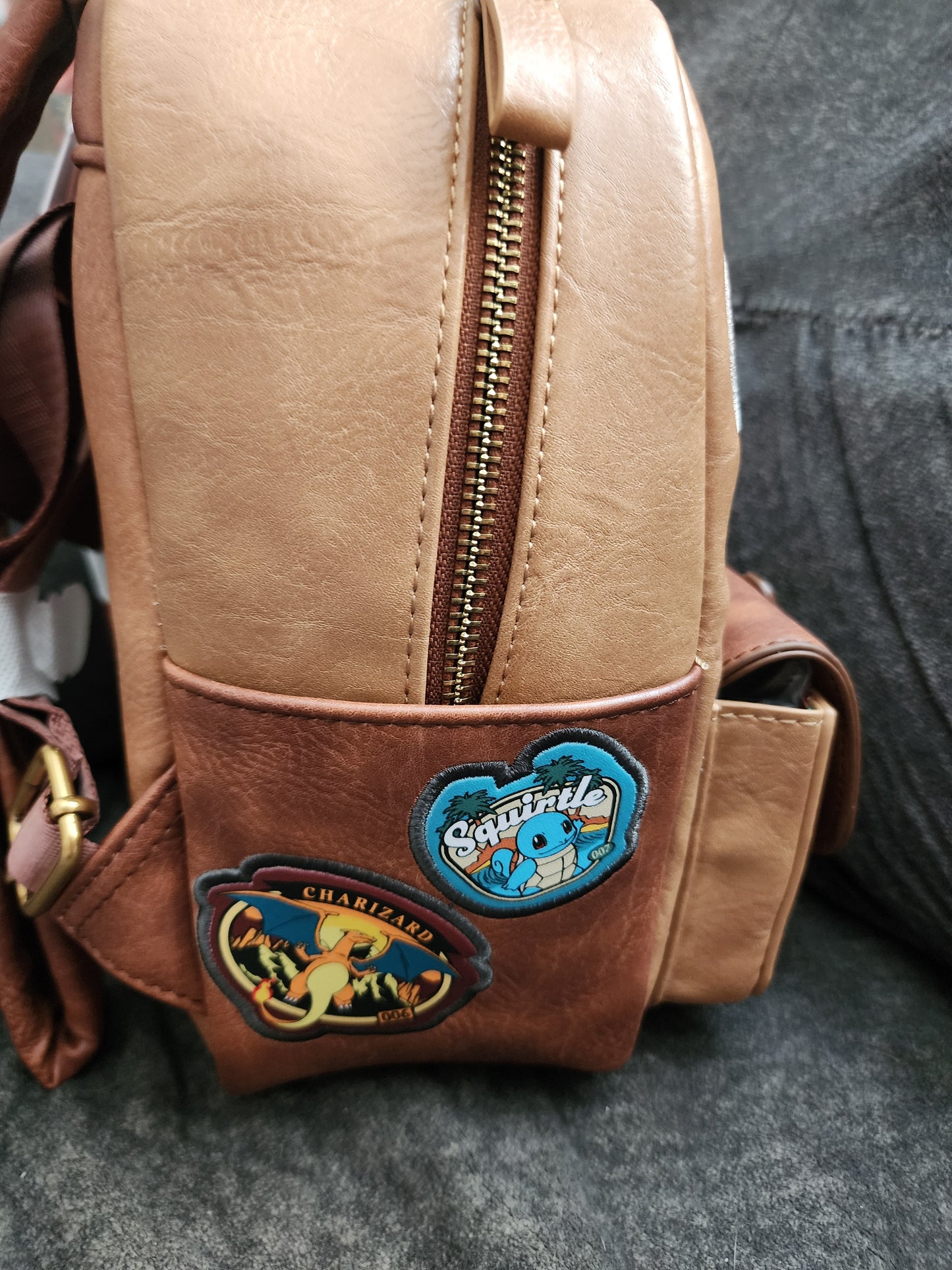 Loungefly Pokemon Camping Patches Exclusive Backpack