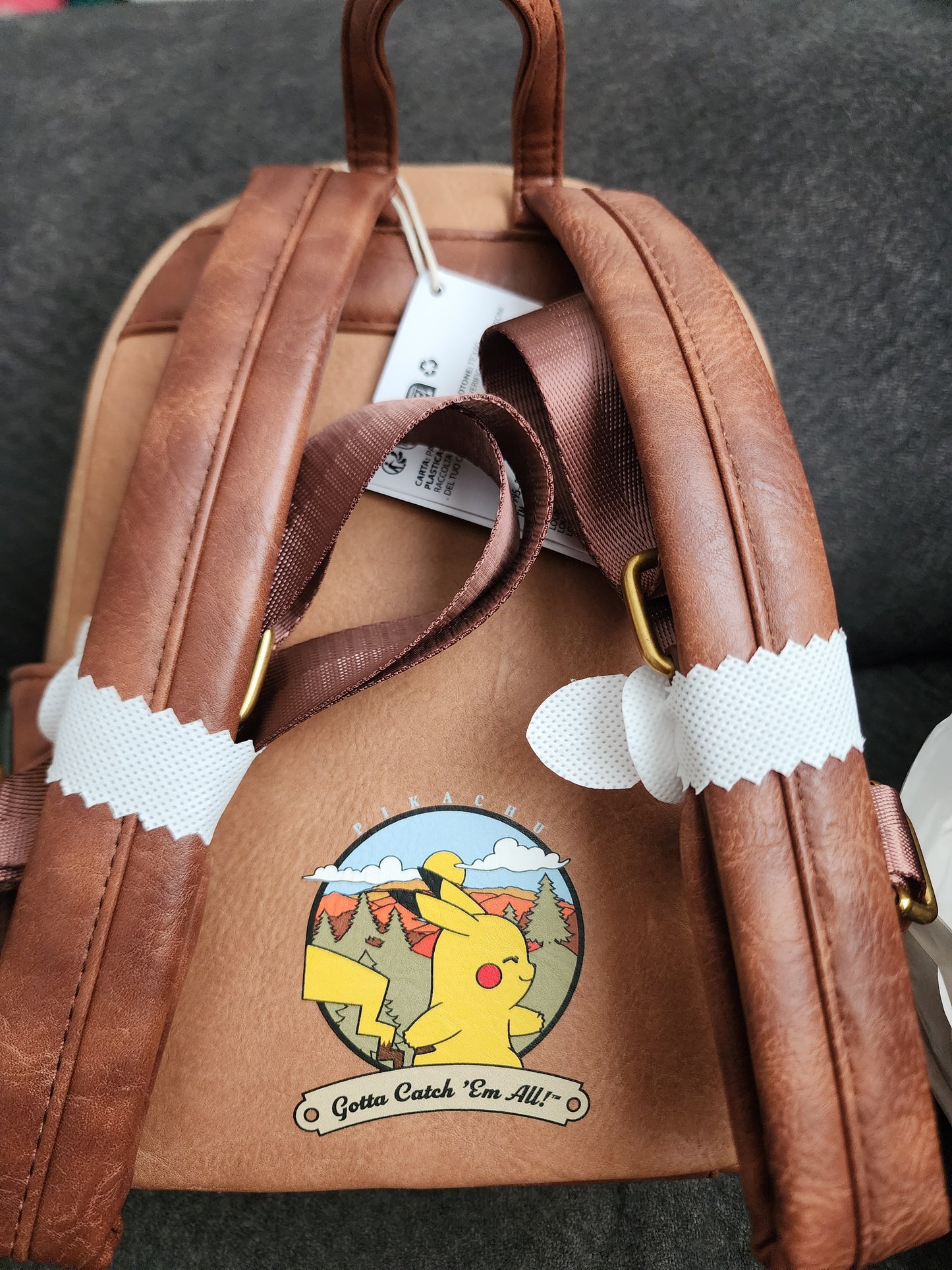 Loungefly Pokemon Camping Patches Exclusive Backpack