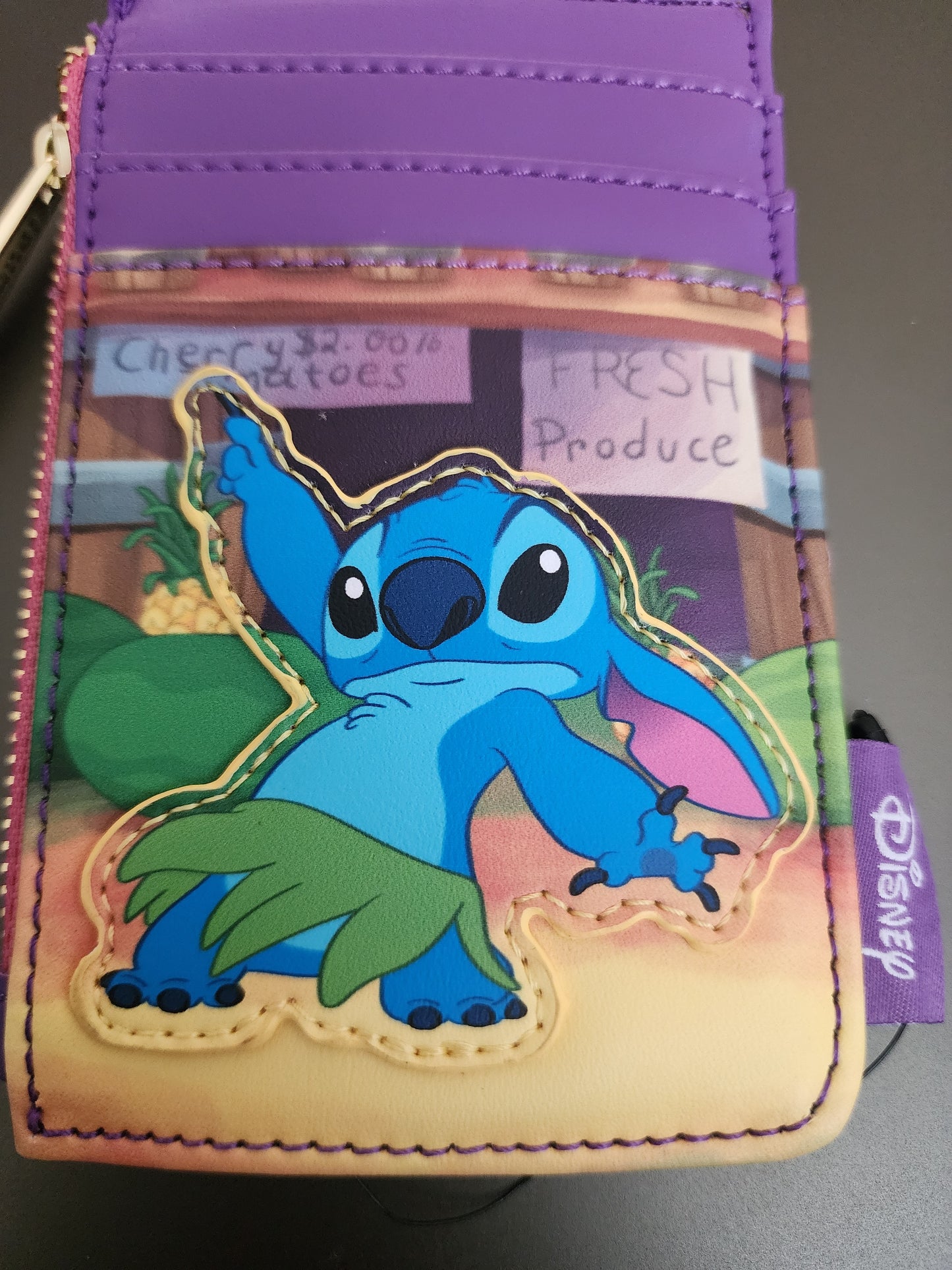 Loungefly Disney Lilo and Stitch Hula Dancing Card Holder