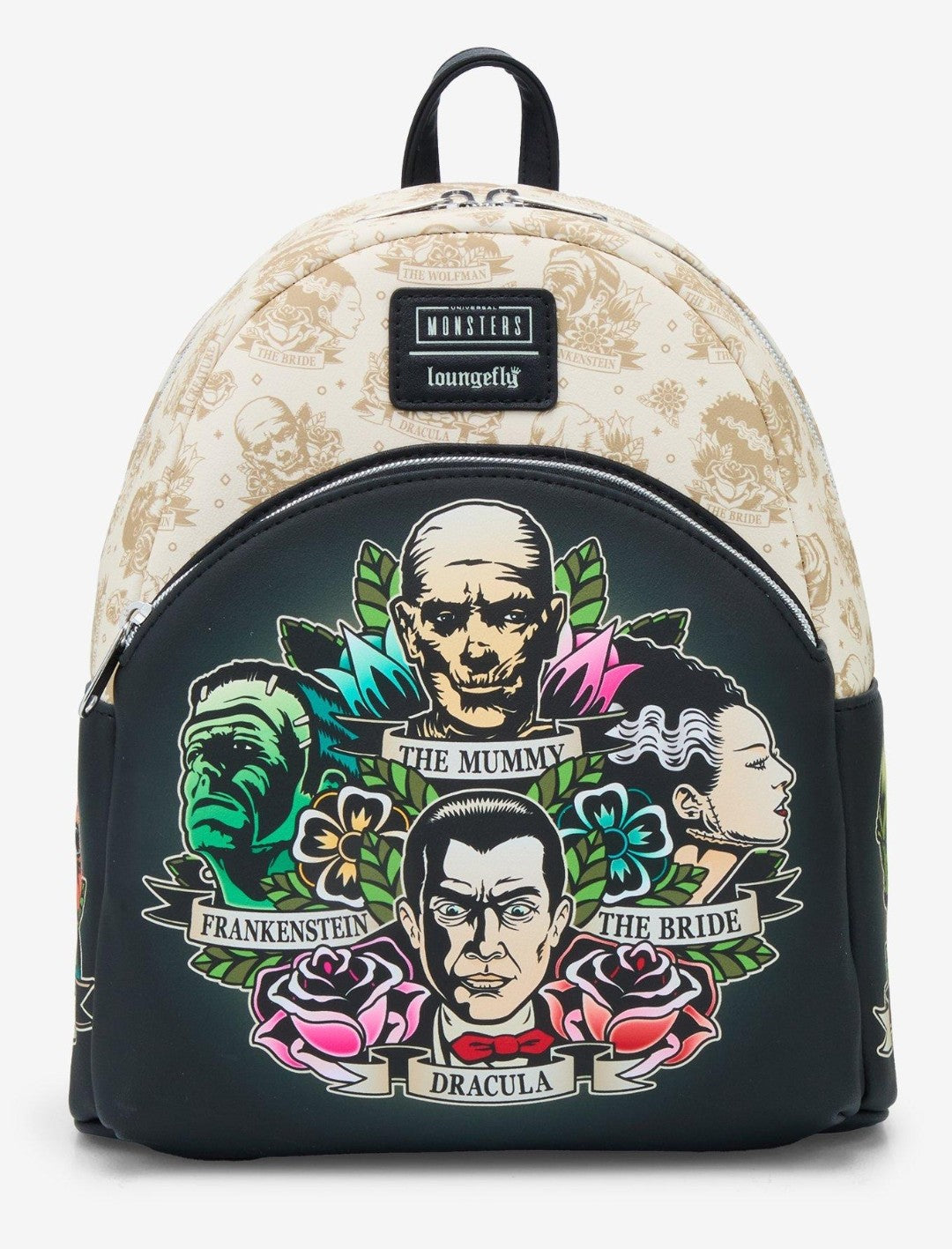Loungefly Universal Monsters Tattoo Backpack