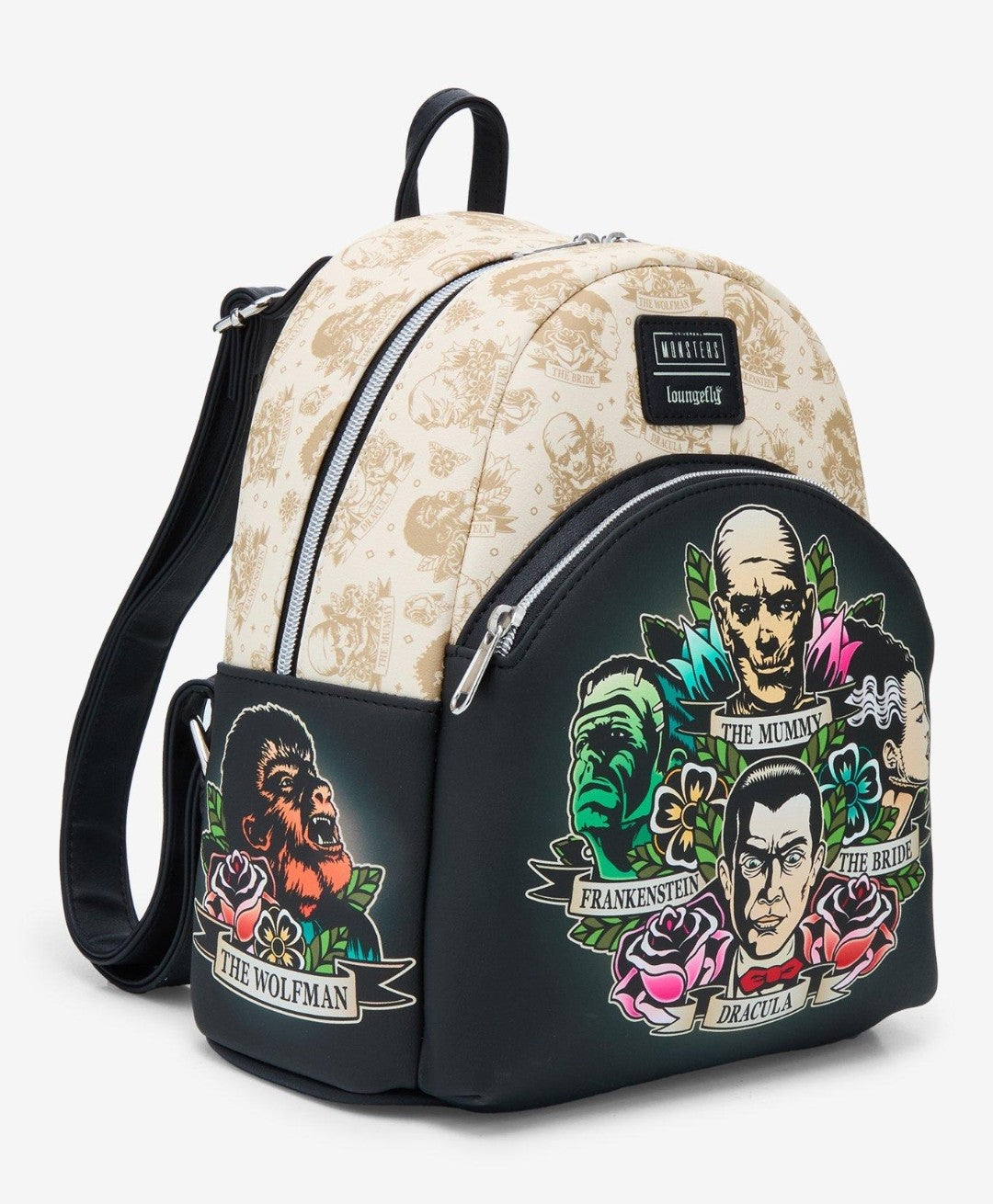 Loungefly Universal Monsters Tattoo Backpack