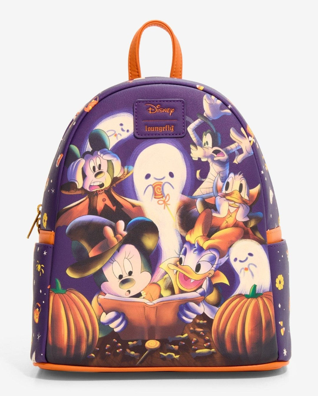 Loungefly Disney Mickey and Friends Ghosts Stories Halloween Backpack