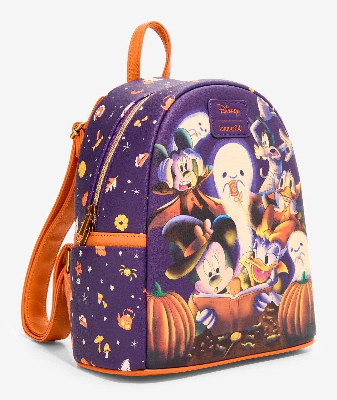 Loungefly Disney Mickey and Friends Ghosts Stories Halloween Backpack
