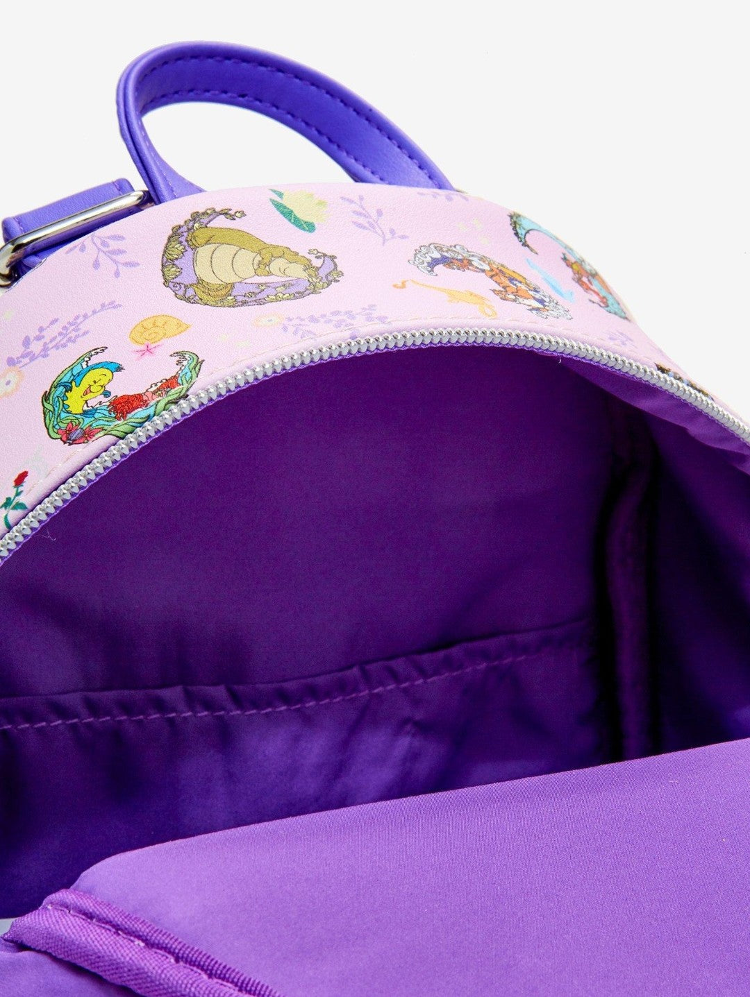 Loungefly Disney Princesses and Their Sidekicks Crescent Moon Backpack
