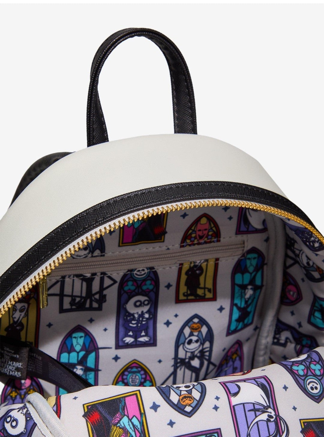 Loungefly Disney The Nightmare Before Christmas Stained Glass Backpack