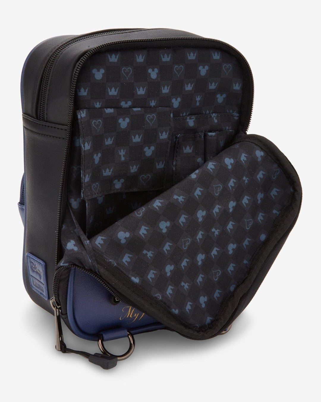 Loungefly Disney Kingdom Hearts Sora Stained Glass Crossbody Bag
