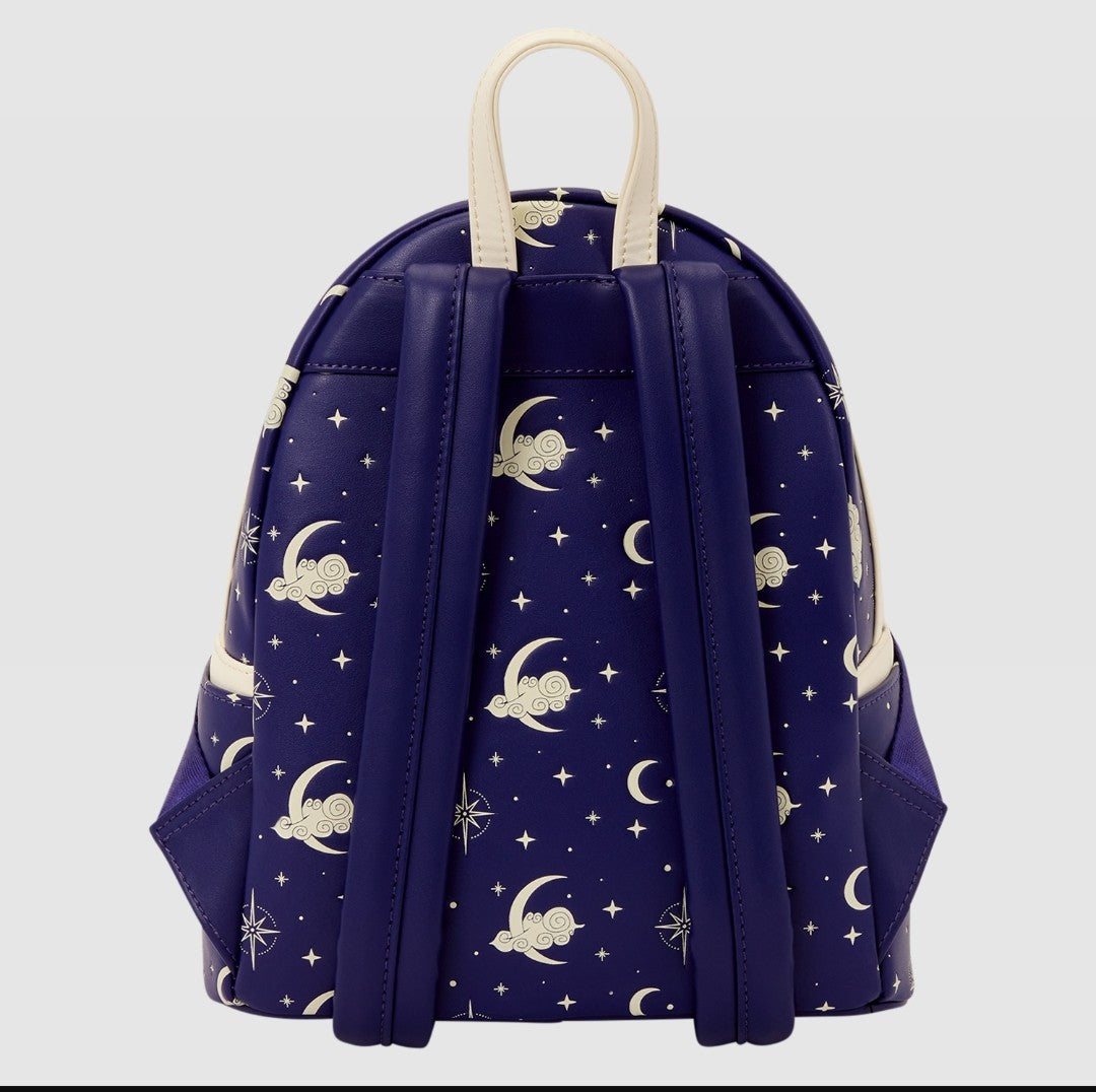 Loungefly Disney Nightmare Before Christmas Jack & Sally Night Time Sky Backpack