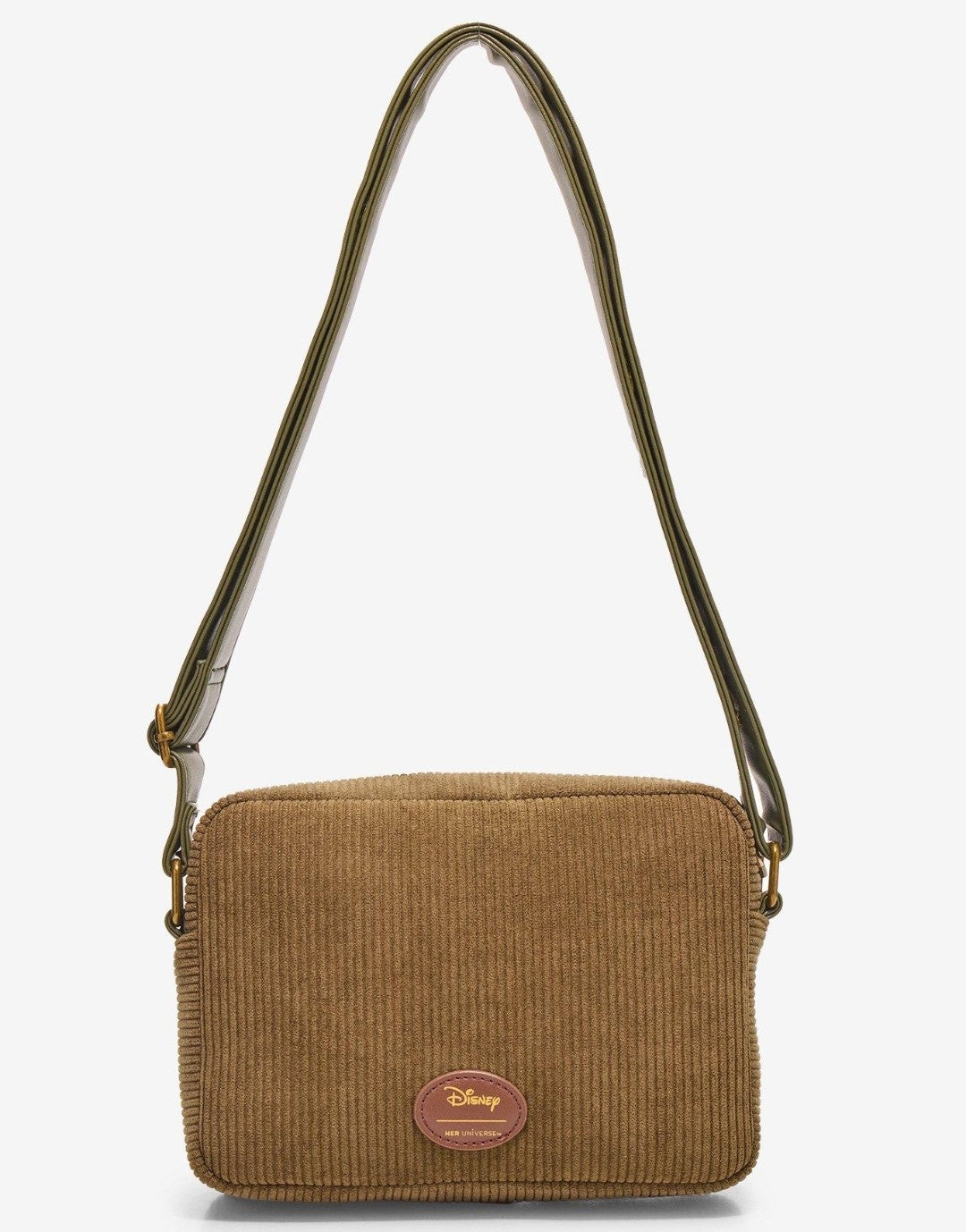 Loungefly Disney Mickey Mouse Fall Pumpkin Corduroy Crossbody Bag