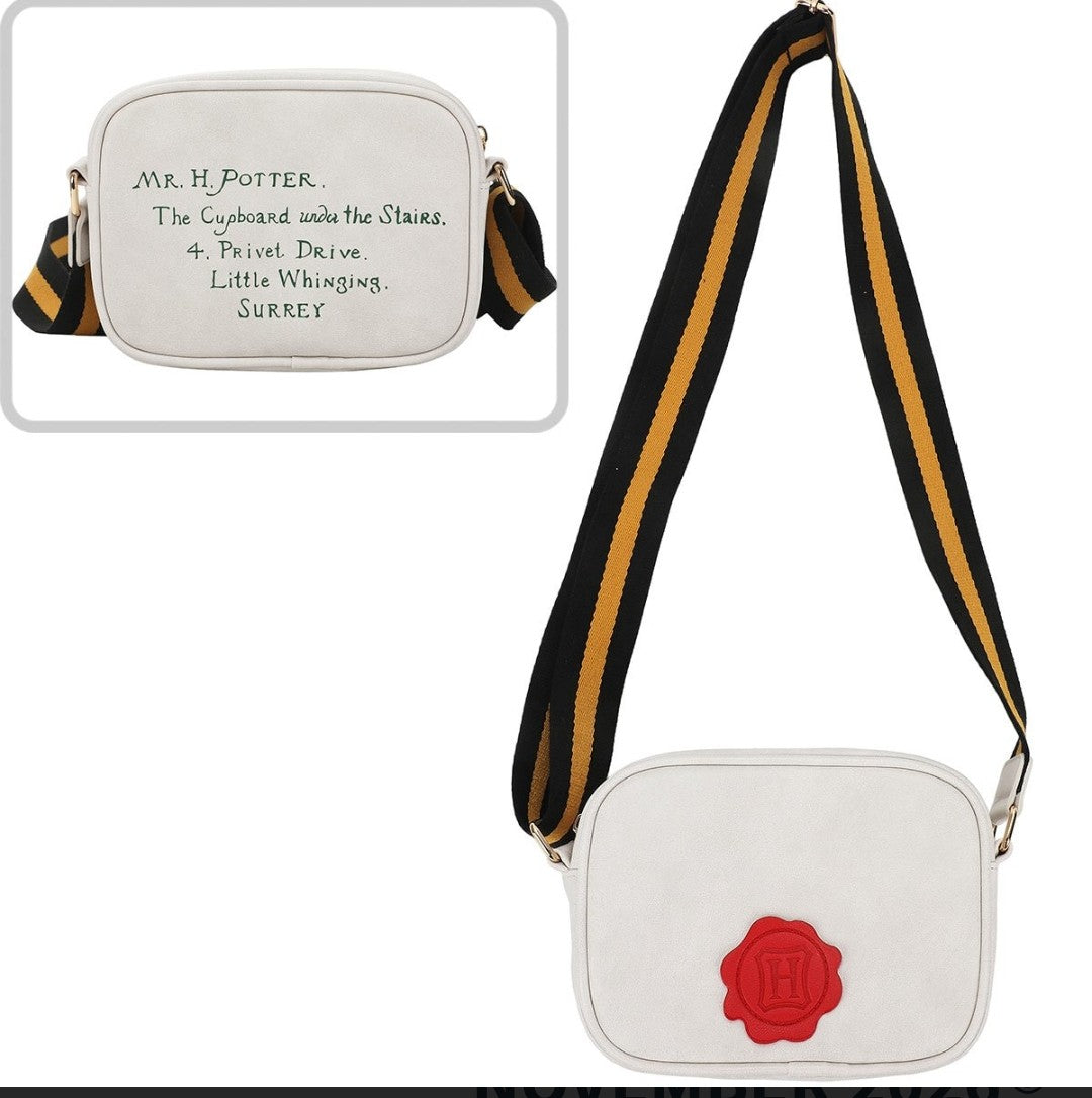 Harry Potter Hogwarts Letter Envelope Crossbody Bag