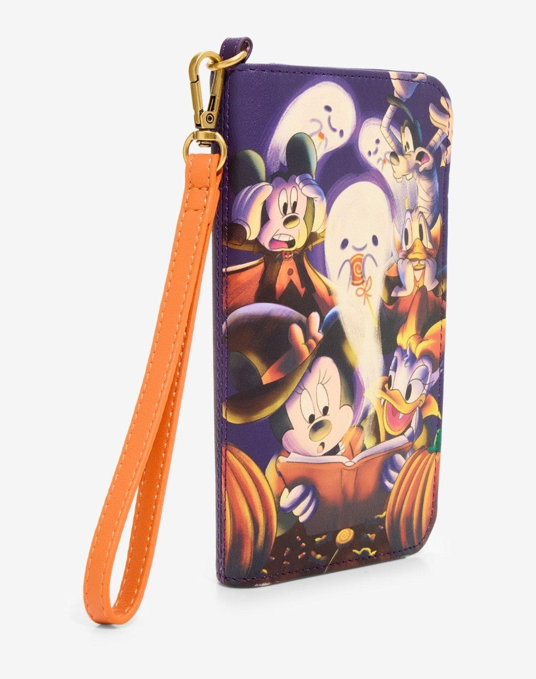 Loungefly Disney Mickey and Friends Ghosts Stories Halloween Tech Wallet