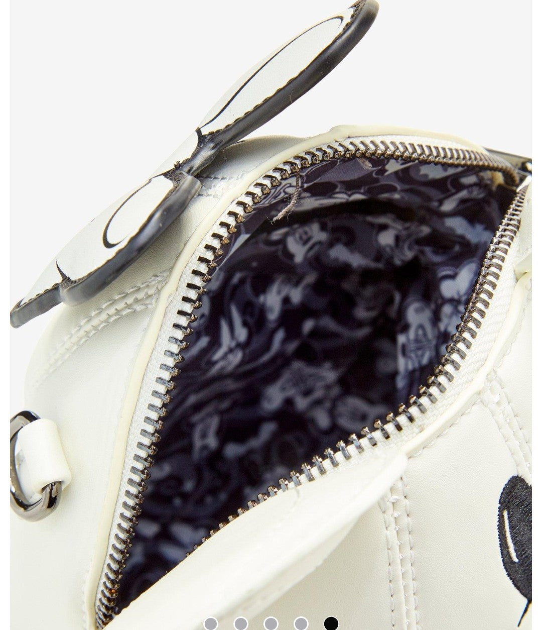 Loungefly Disney Mickey & Minnie Glow in the Dark Ghost Exclusive Crossbody Bag