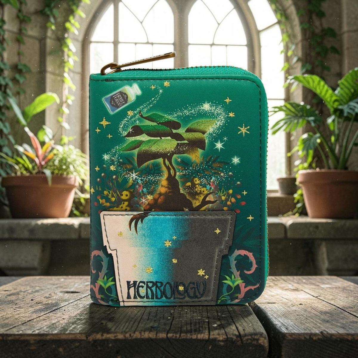 Loungefly Harry Potter Herbology  Mandrake Plant Wallet