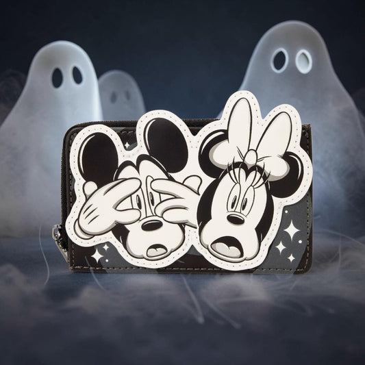 Loungefly Mickey and Minnie Spooky Ghost Card Holder