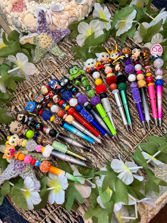 Marvel Doorables Beaded Pens