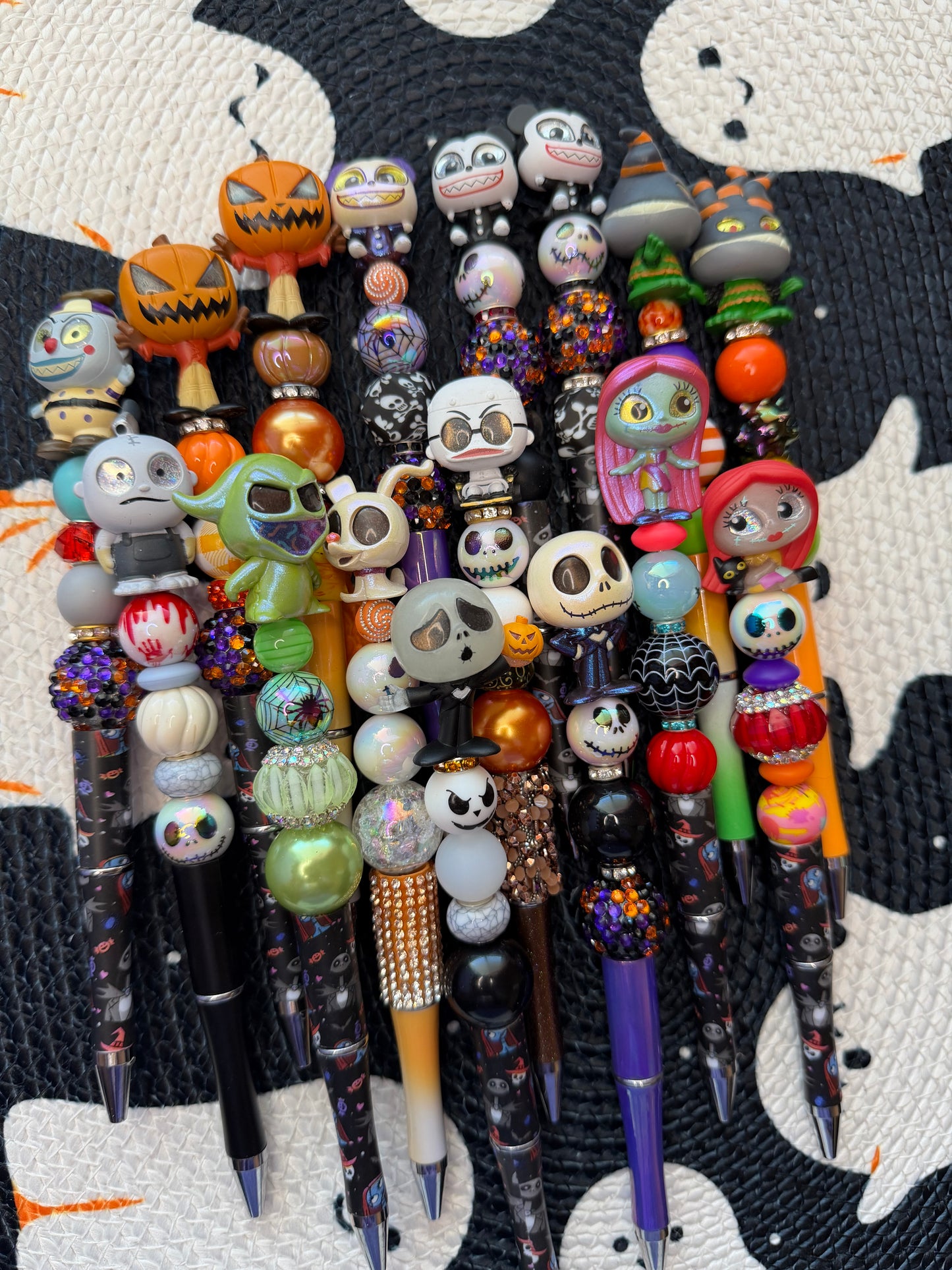 Nightmare Before Christmas Doorable Beaded Pens