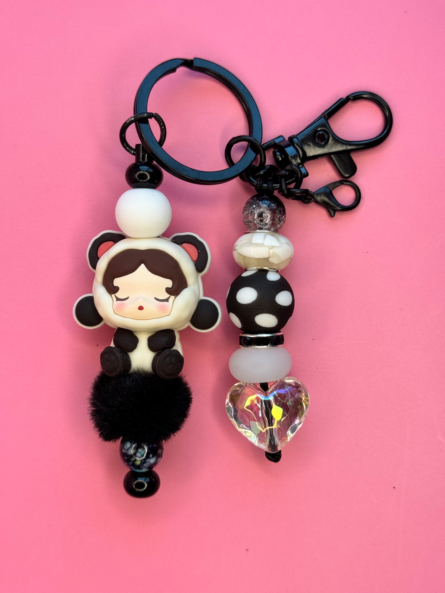 Pop Mart Pop Bean Beaded Keychains