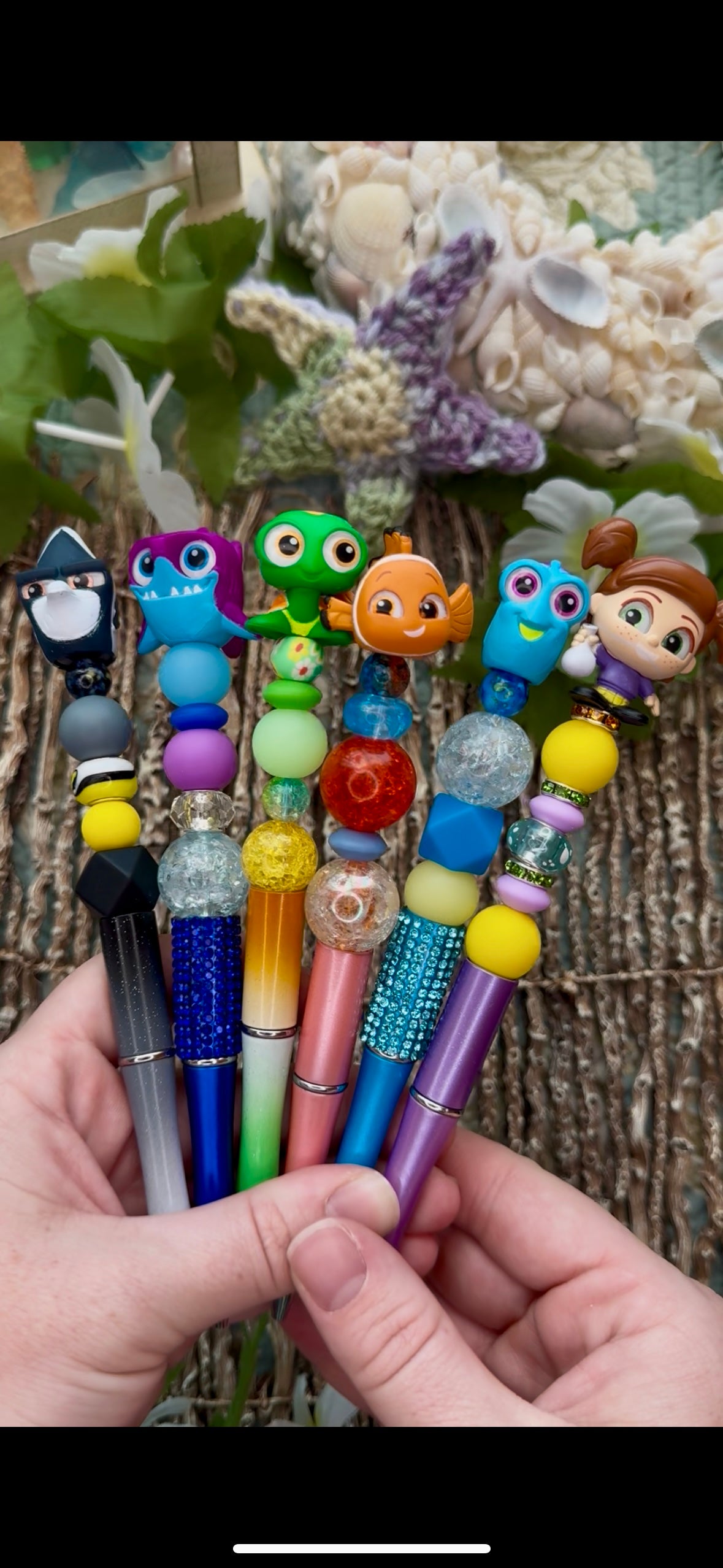 Finding Nemo Doorable Beaded Pens