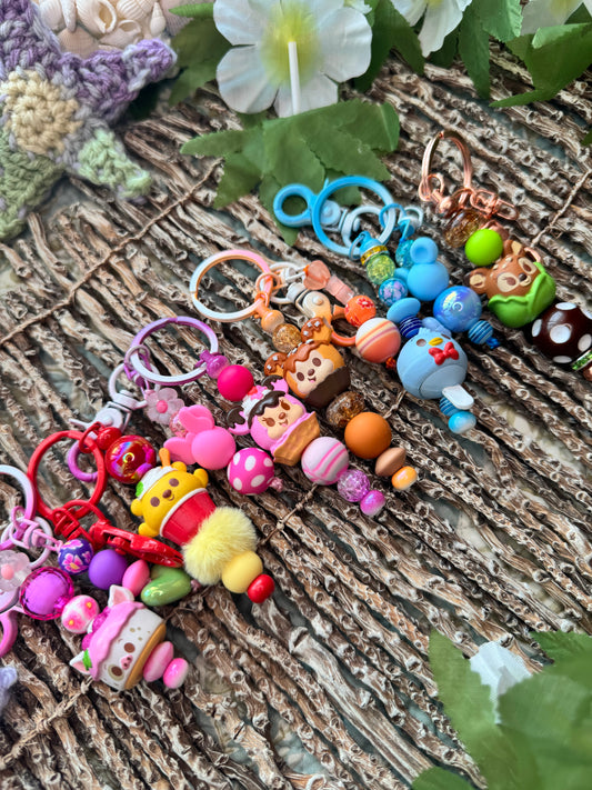 Munchling Beaded Keychains