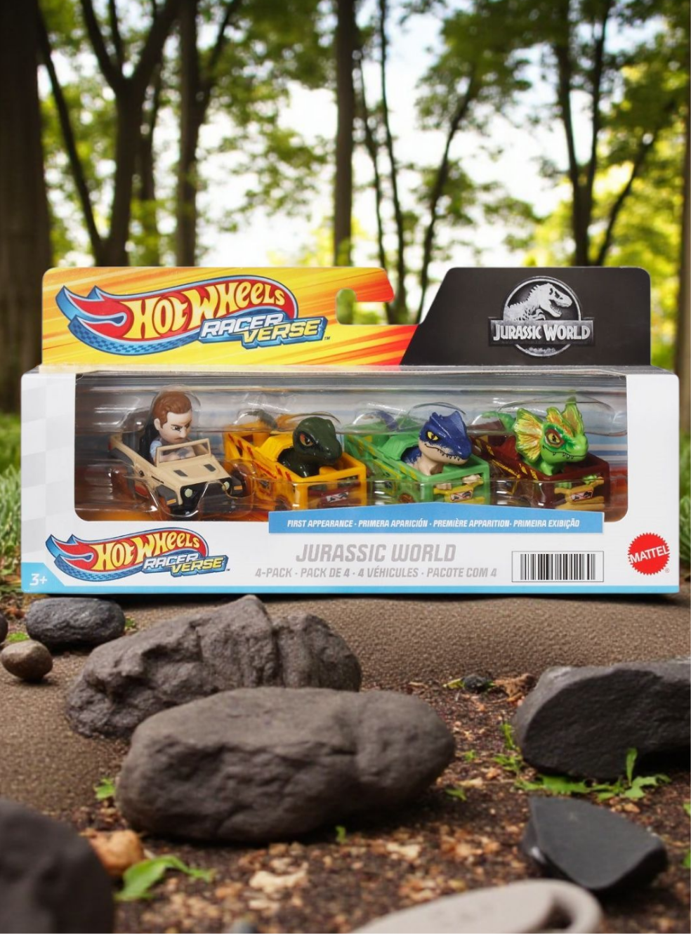 Hot Wheels Jurassic World RacerVerse Car Set