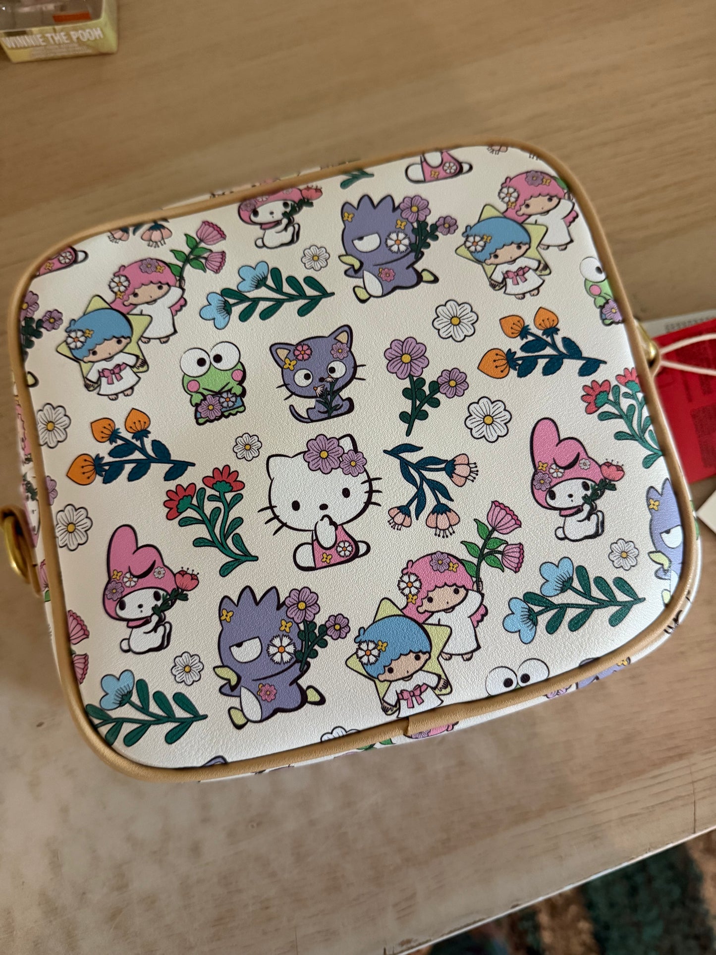 Loungefly Hello Kitty and Friends Floral Crossbody Bag