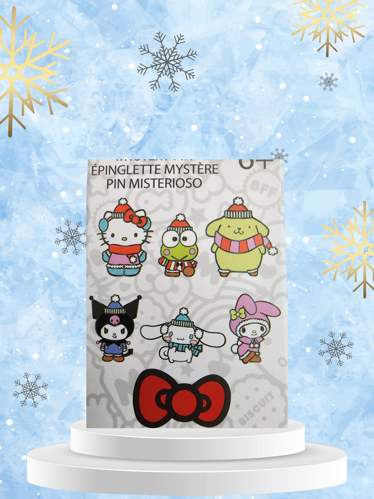 Loungefly Hello Kitty and Friends Winter Outfits Mystery Pins