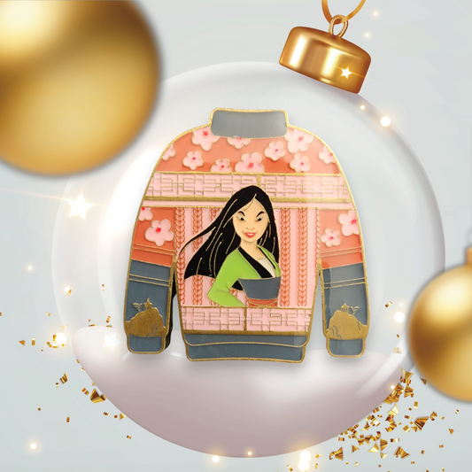 Loungefly Disney Princess Ugly Christmas Sweater Mystery Pins