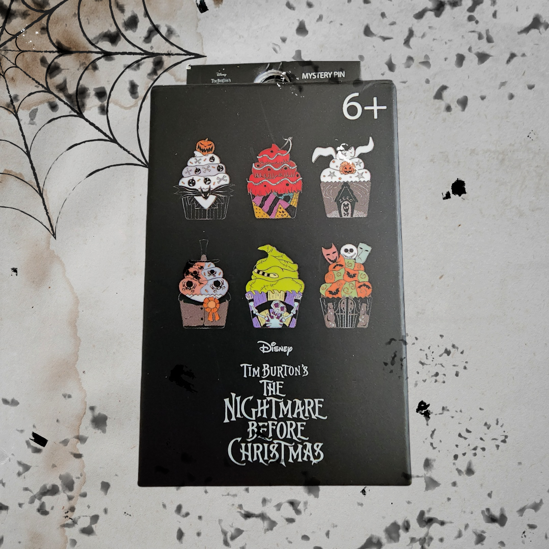 Loungefly Disney Nightmare Before Christmas Cupcake Mystery Pins