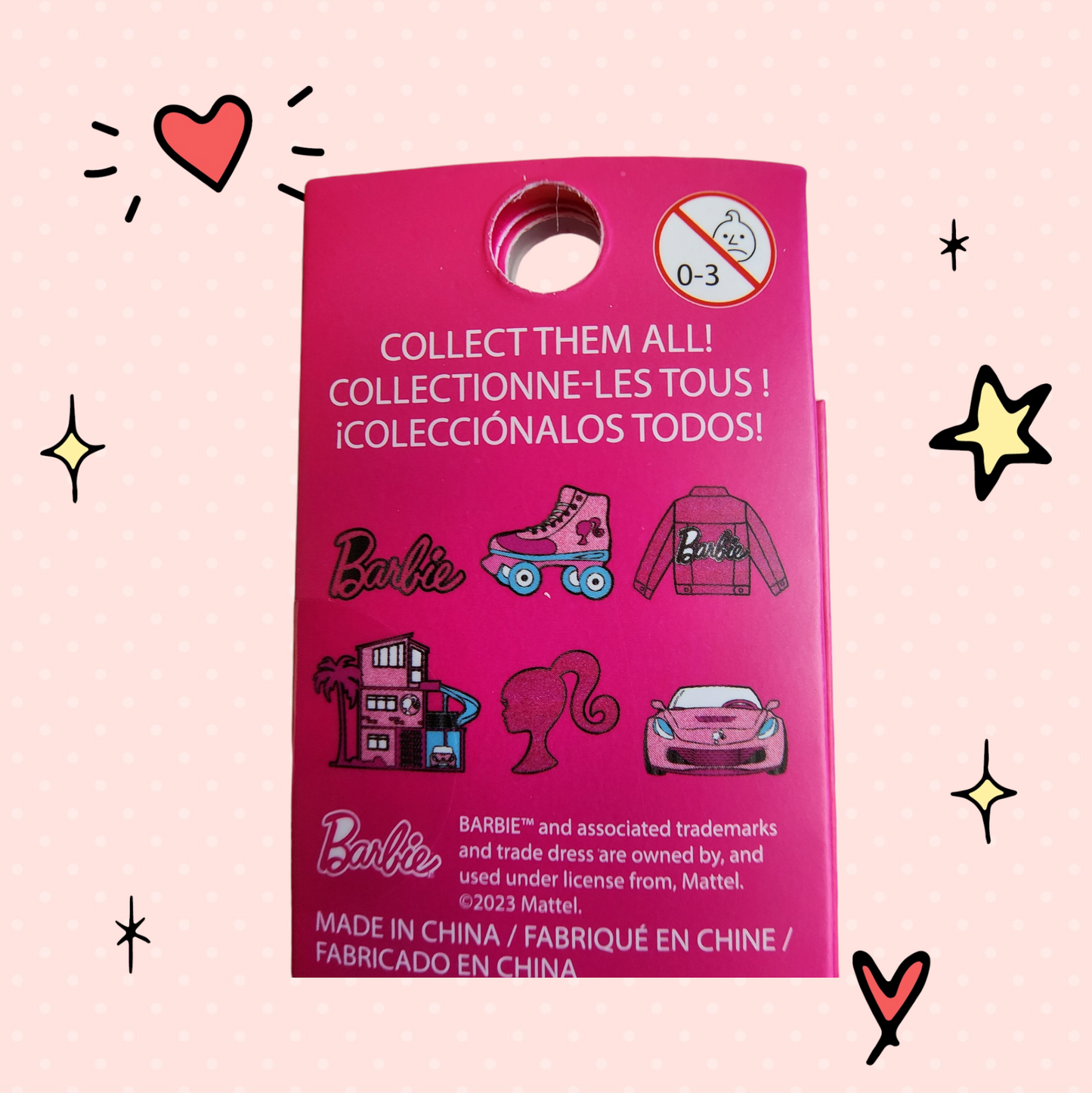 Loungefly Barbie Glitter Mystery Pins