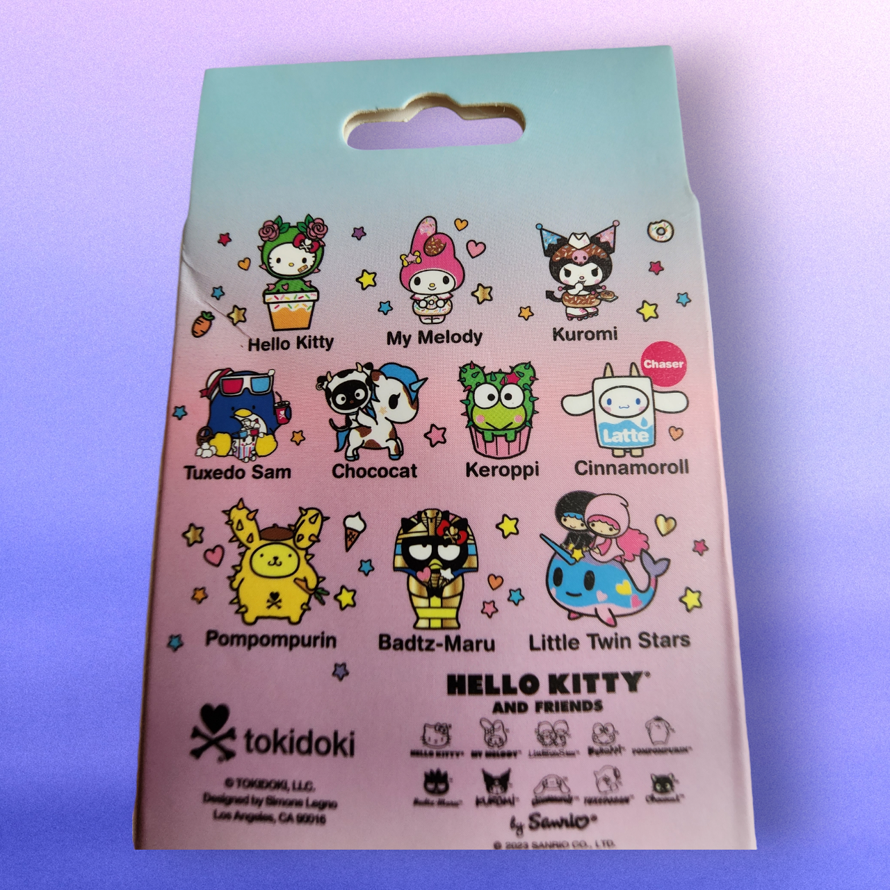 Tokidoki Hello Kitty and Friends Chaser Mystery Pins Series 2