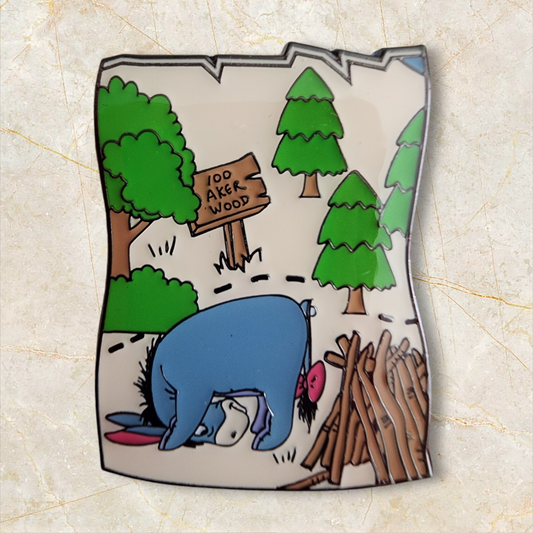 Loungefly Winnie the Pooh and Friends 100 Acre Woods Map Mystery Pins