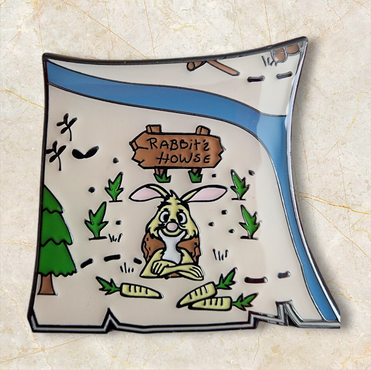 Loungefly Winnie the Pooh and Friends 100 Acre Woods Map Mystery Pins