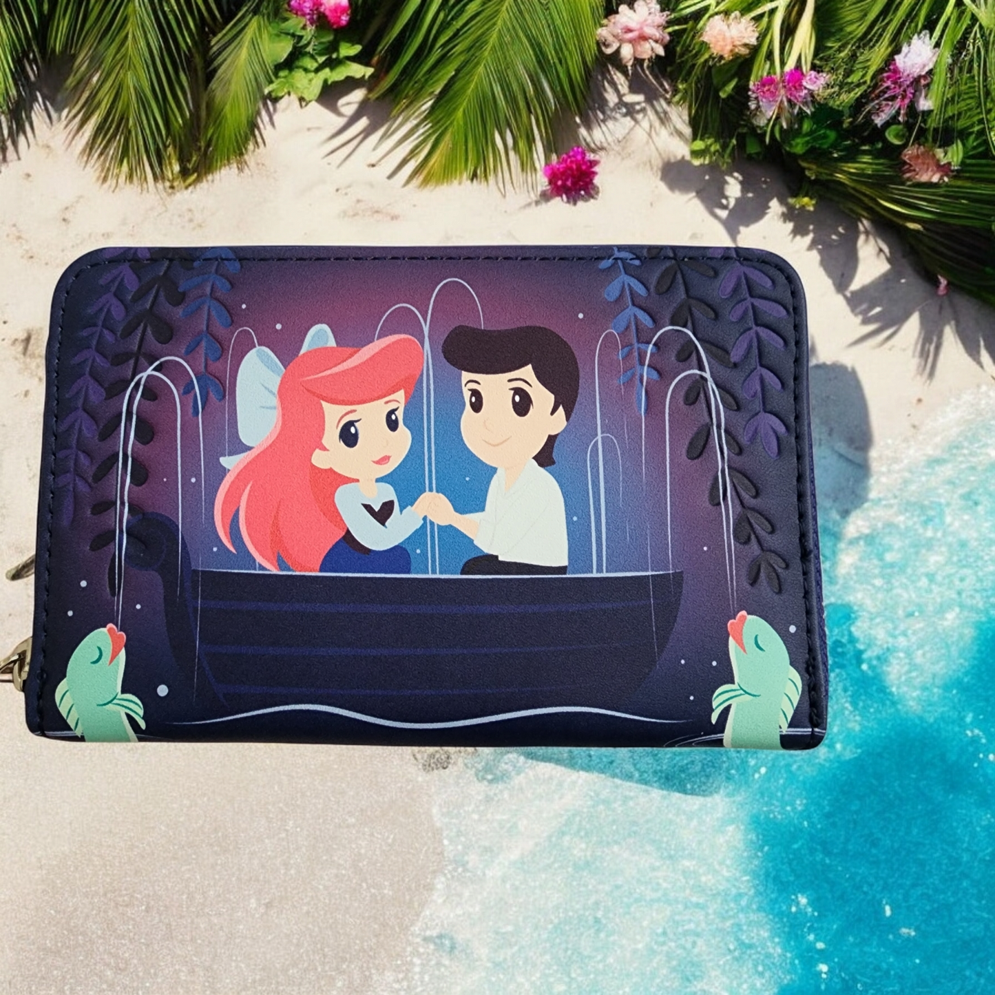 Loungefly Disney Little Mermaid Kiss the Girl Wallet