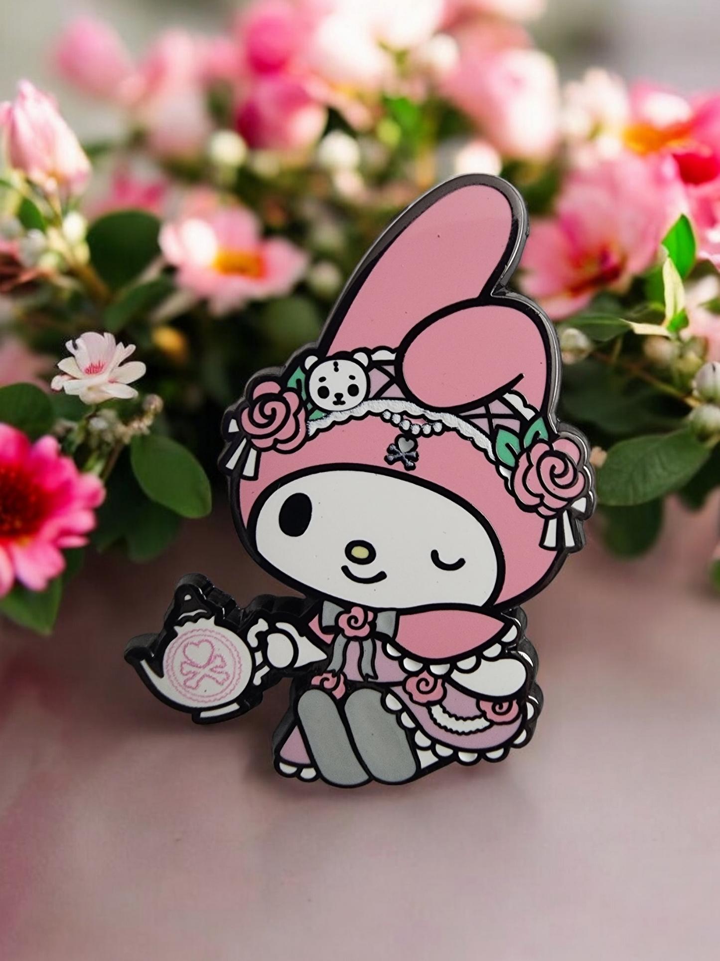 Tokidoki Kuromi & My Melody Tea Time Mystery Pins