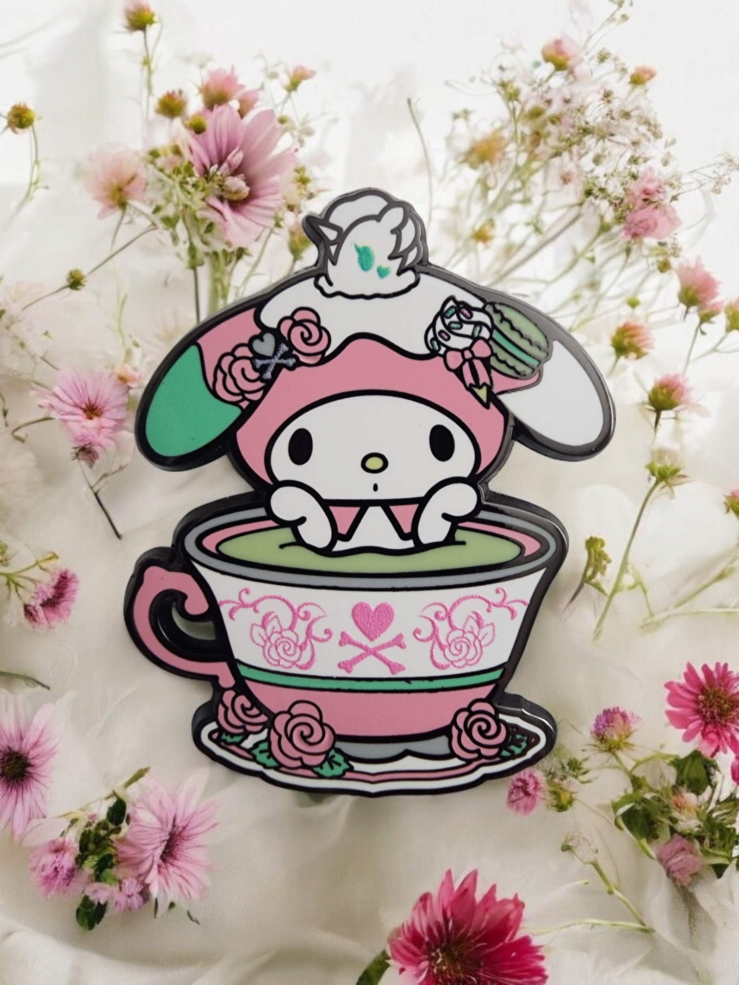 Tokidoki Kuromi & My Melody Tea Time Mystery Pins