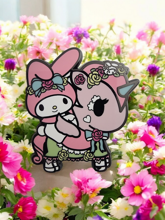 Tokidoki Kuromi & My Melody Tea Time Mystery Pins