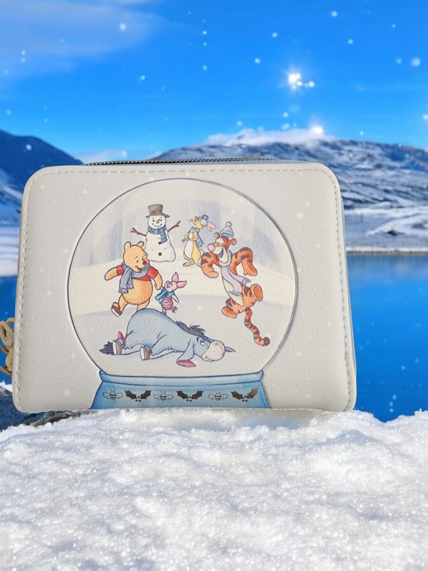 Loungefly Disney Winnie the Pooh and Friends Snowglobe Wallet