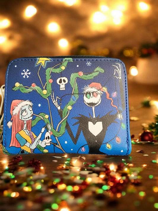 Loungefly Disney Nightmare Before Christmas Holiday Wallet