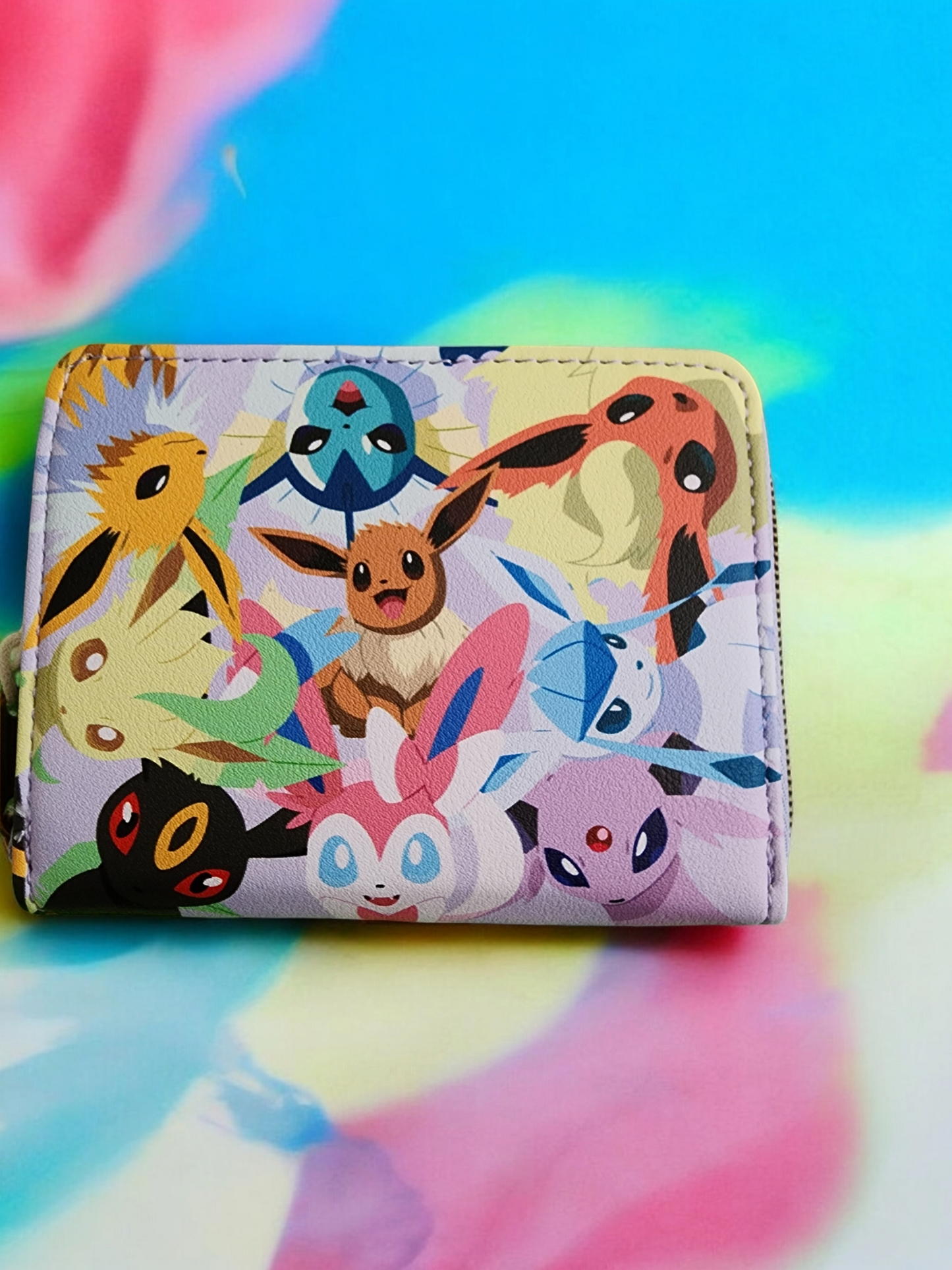 Loungefly Pokemon Evolutions of Eevee Wallet