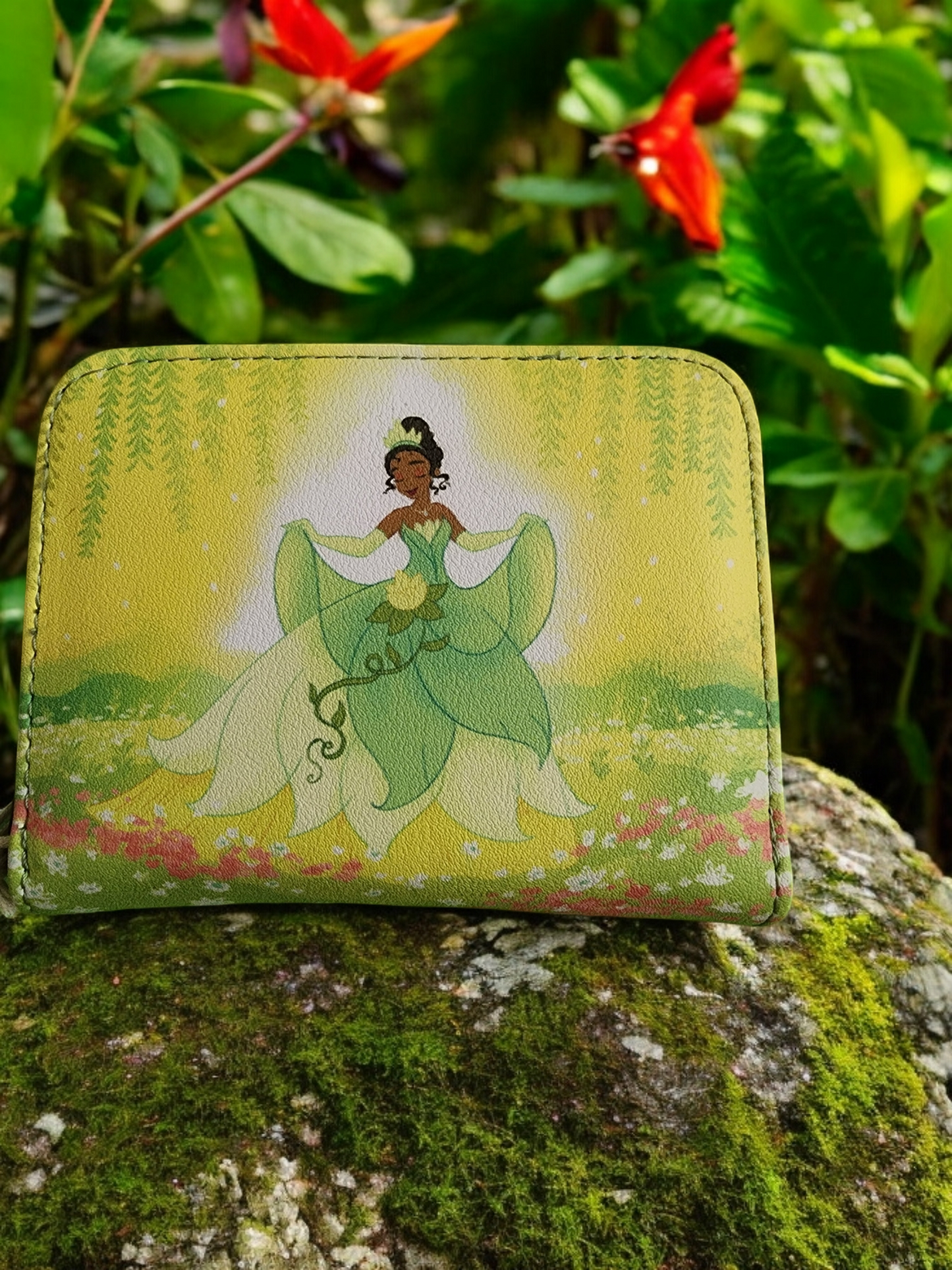 Loungefly Disney Princess Tiana Floral Wallet